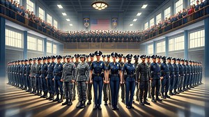 Embracing a military-style model of service and commitment in police recruitment