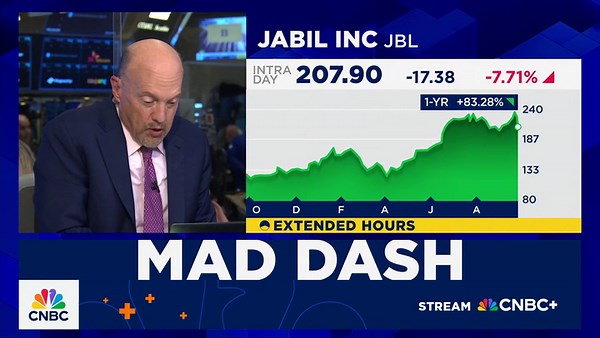 Cramer's Mad Dash: Jabil Inc