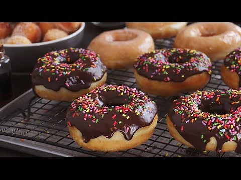 Homemade DOUGHNUTS Recipe | How to make Donuts - CUKit!