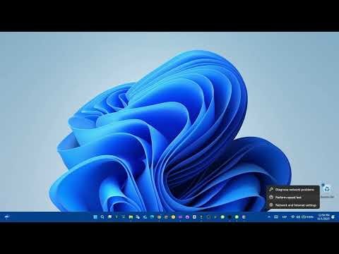 Measure your internet speed from your taskbar in Windows 11
