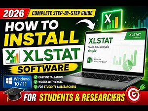 How to Install XLSTAT Software on Windows 10/11 | Complete Step-by-Step Guide 2026 for Students