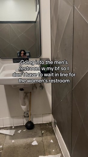 Couple's Bathroom Life Hacks with Boyfriend | Public Washroom Tips