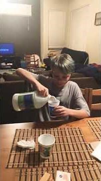 Exploding mouth challenge