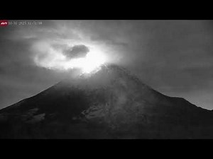 Oct 31, 2025: Merapi Volcano
