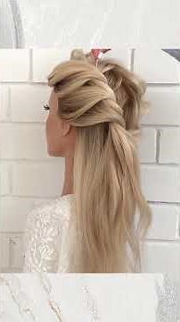 Easy Low Bun for Long Hair