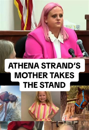 Athena Strand’s mother gave heartbreaking testimony about her daughter’s final days before FedEx driver Tanner Horner brutally murdered her. Prayers for this family. 🙏 #athenastrand