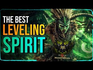 THE BEST LEVELING SPIRITBORN BUILD ⚡ Dominate with Evade Stinger Combo 🐾 Diablo 4 S8 Belial's Return