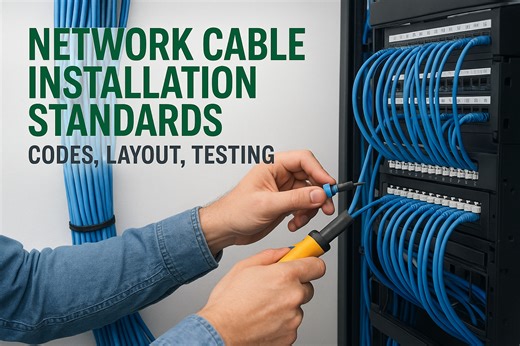 Network Cable Installation Standards: Codes, Layout, Testing - MegaServices LLC