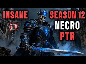 INSANE Season 12 NECRO BUILD DOMINATING PITS 102 | Diablo 4 Season 12 Necromancer S-Tier Build SKULM