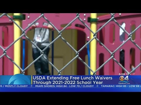 USDA Extends Universal Free Lunch Program At Schools