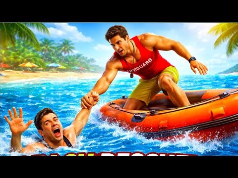 Beach Water Swimming Safety Gameplay 🛥️| Real Life Rescue Simulator