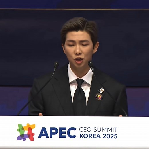 494K views · 61K reactions | [FULL SPEECH] RM giving speech at the APEC CEO Summit Korea 2025!  | OT7 LIVE | Facebook
