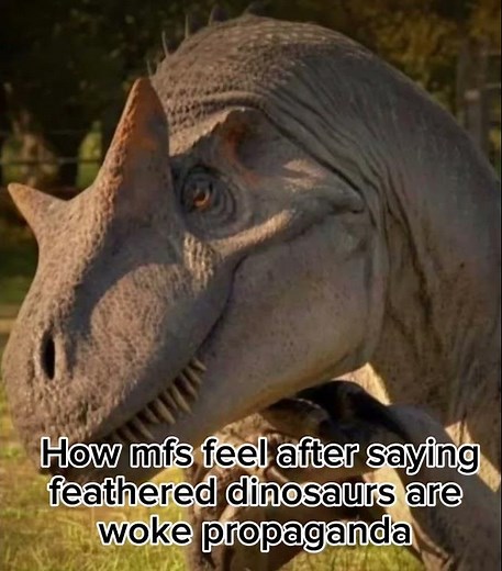 “Feathered dinosaurs are gay”