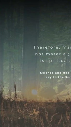 Christian Science Scientific Statement of Being #shorts