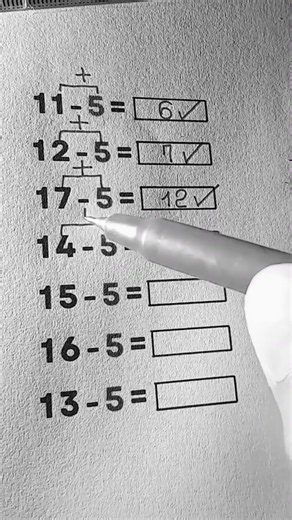 Subtract Any Number Minus 5 Instantly! ⚡ Genius Math Shortcut #shorts