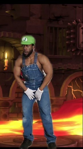 meanwhile that other tired plumber busy jumping on turtles 🥱 #fypシ #bowser #bowserxluigi #mario #gaming #nintendo