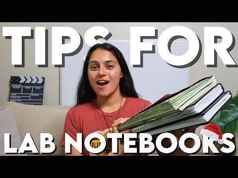 How To Keep a Lab Notebook Tips, Tricks, and Advice | Lab Notebook Guide PhD Student | Vlogmas 2023