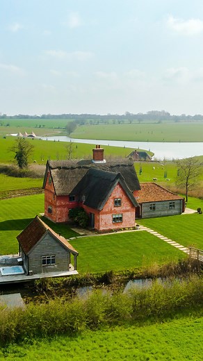 Wilderness Reserve on Instagram: "Take a look inside Moat Cottage, our restored Tudor thatched cottage that sits proudly on Chapel Barn estate with beautiful views overlooking the surrounding parklands and lake 🌳🐑 This wonderful six en-suite bedroom property has a large spacious kitchen, outdoor dining space, private surrounding moat, hot tub and cosy family room. To view Moat Cottage, see link in bio 🔎 #WildernessReserve"