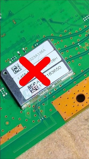 One of the signs of a damaged Bluetooth module #soldering #welding #bluetooth #diagnosis