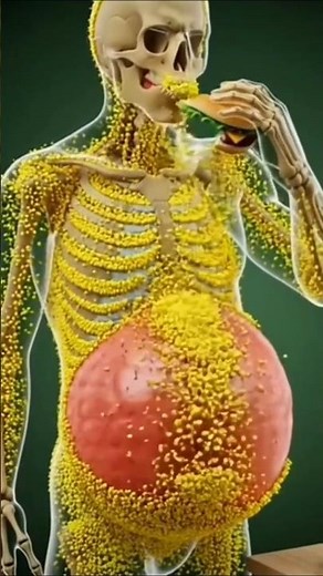 What Fast Food Does Inside Your Body? | Weight Gain & Fat Storage Explained (3D Medical Animation)