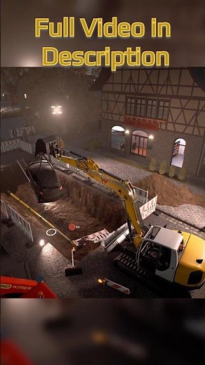 Excavator Precision at Work 🚜 | Satisfying Construction Simulator Gameplay #constructionsimulator