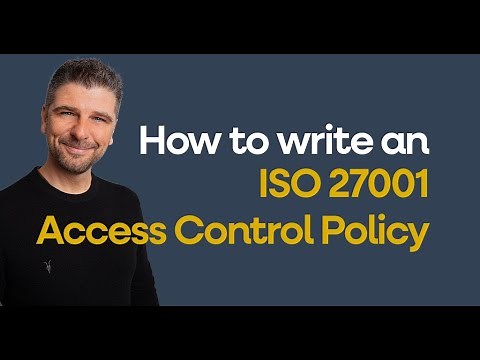 How to write an Access Control Policy