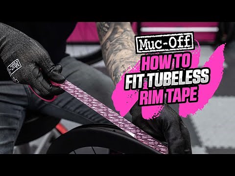How to Fit Tubeless Rim Tape