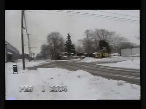 CSX Jet Engine Snowblower Train Buffalo NY Dunkirk Railroad