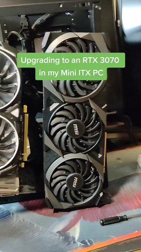 Massive performance uplift! 👀 #techtoktips #pcbuilder #buildapc #rtx3070 #nvidia