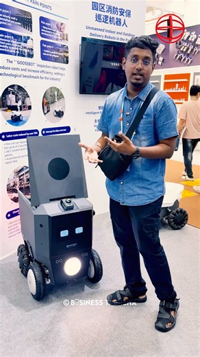 Business Tamizha on Instagram: "From surveillance to delivery — China’s Robo tech is next level! 🚀🇨🇳 #BusinessTamizha #CantonFair #ChinaTrip #RobotExpo #FutureTechnology #AutomationRevolution #Innovation #TechExploration #BusinessInfluencer #MadeInChina"
