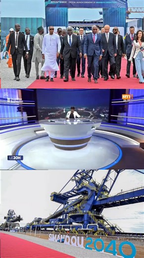 Inauguration du projet Simandou en Guinée par Ouattara