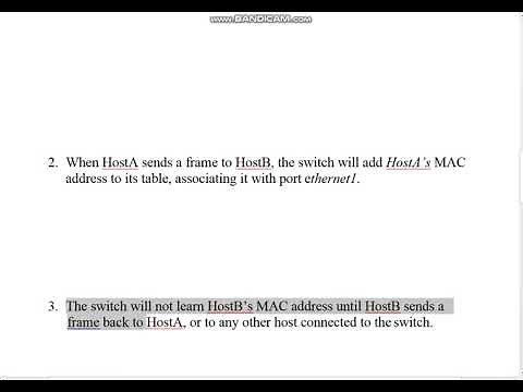 How switch learns CAM Table/MAC Address Table using packet tracer
