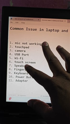 Common issue and Solutions #laptoprepair #computereducation
