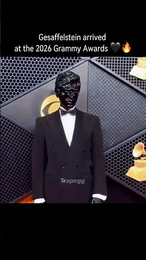 Gesaffelstein has arrived… and the vibe just changed 🖤..#gesaffelstein #popculture #grammy2026