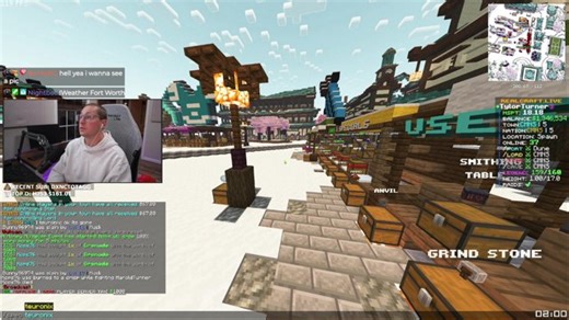 🔸OPEN SERVER🔸 REALCRAFT.LIVE 🔸JAVA & BEDROCK 🔸 PORT:1825🔸1.21.1