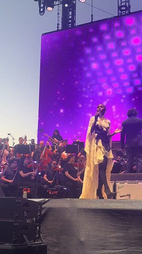 Cynthia Erivo's Stunning Performance of Purple Rain at Coachella