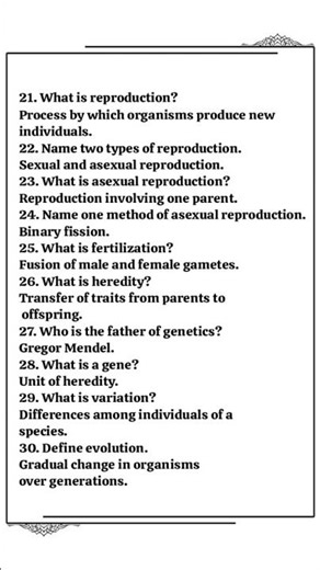 Life science important questions and answer class 10 ncrt. Board exam. #shorts