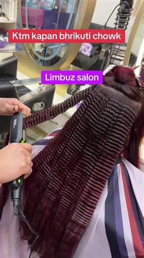 Crimping Styles at Limbuz Salon in Ktm Kapan