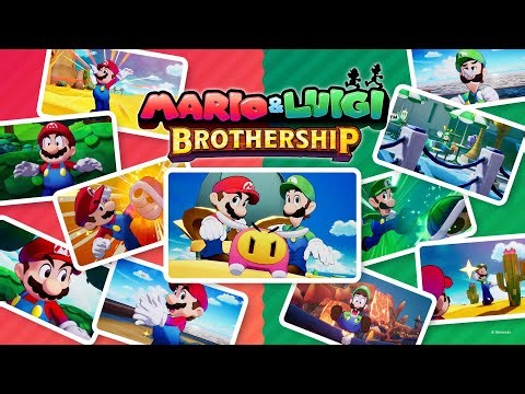 (N-Switch) Mario & Luigi 6 - Brothership (100% & No Damage) FULL Walkthrough