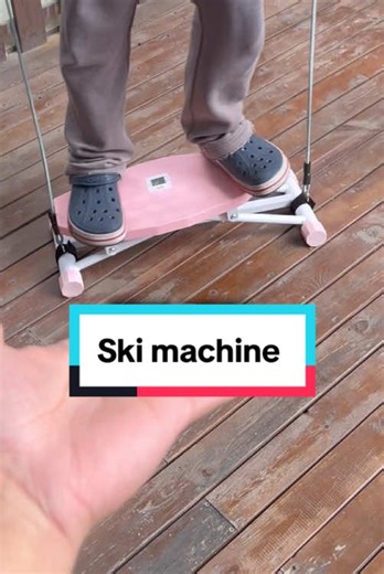 This one is a GOOD ONE ! Legs are on FIRE 🔥 !! #skimachine #fullbodyworkout #homegym #trainner #workout