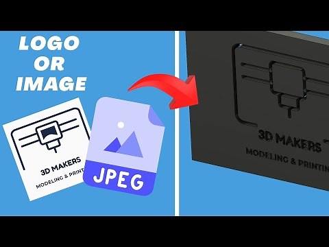 Google Image or Canva Logo into a Model (Fusion 360 Import SVG)