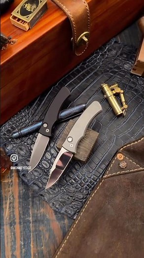 Pro-Tech Knives: Duke 2 #edc #protech #knives #auto #duke2 #monkeyedge #knife #folderfriday