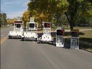 Speed and Message Trailers - Decatur OnSite Trailers