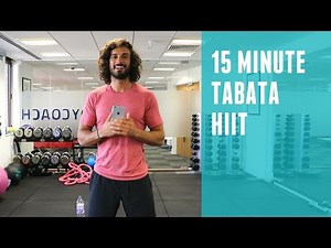 15 Minute Tabata-style HIIT | The Body Coach