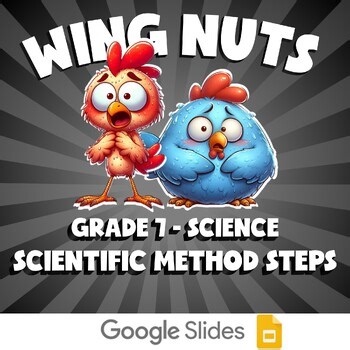 Scientific Method Steps WING NUTS Science Game - No Prep Grade 7 Review Activity
