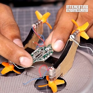 830K views · 8.5K reactions | This remote-controlled toy hovercraft is fast, cheap, and you can easily make it at home with basic tools.  #engineering | Interesting Engineering | Facebook