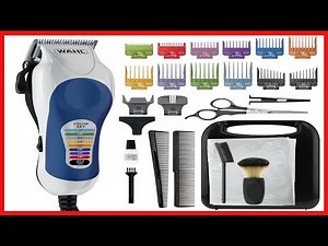 Great product - Wahl Clipper Color Pro Complete Haircutting Kit with Easy Color Coded Guide Combs -