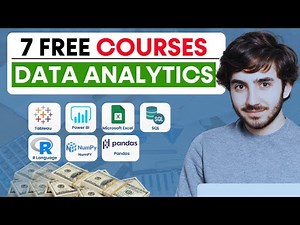 7 Free Data Analyst Courses | Hands-on Experience | High Demand & High Paying Skills 2025