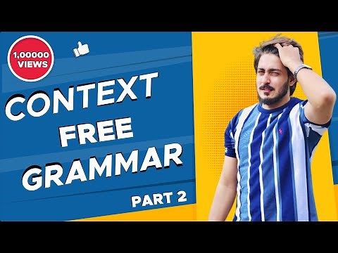 #33 | context free grammar examples solved | examples of cfg in automata tutorial lecture urdu hindi