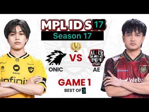 ONIC ID vs Alter Ego | Game 1 | MPL ID 2026 – Epic Clash!
